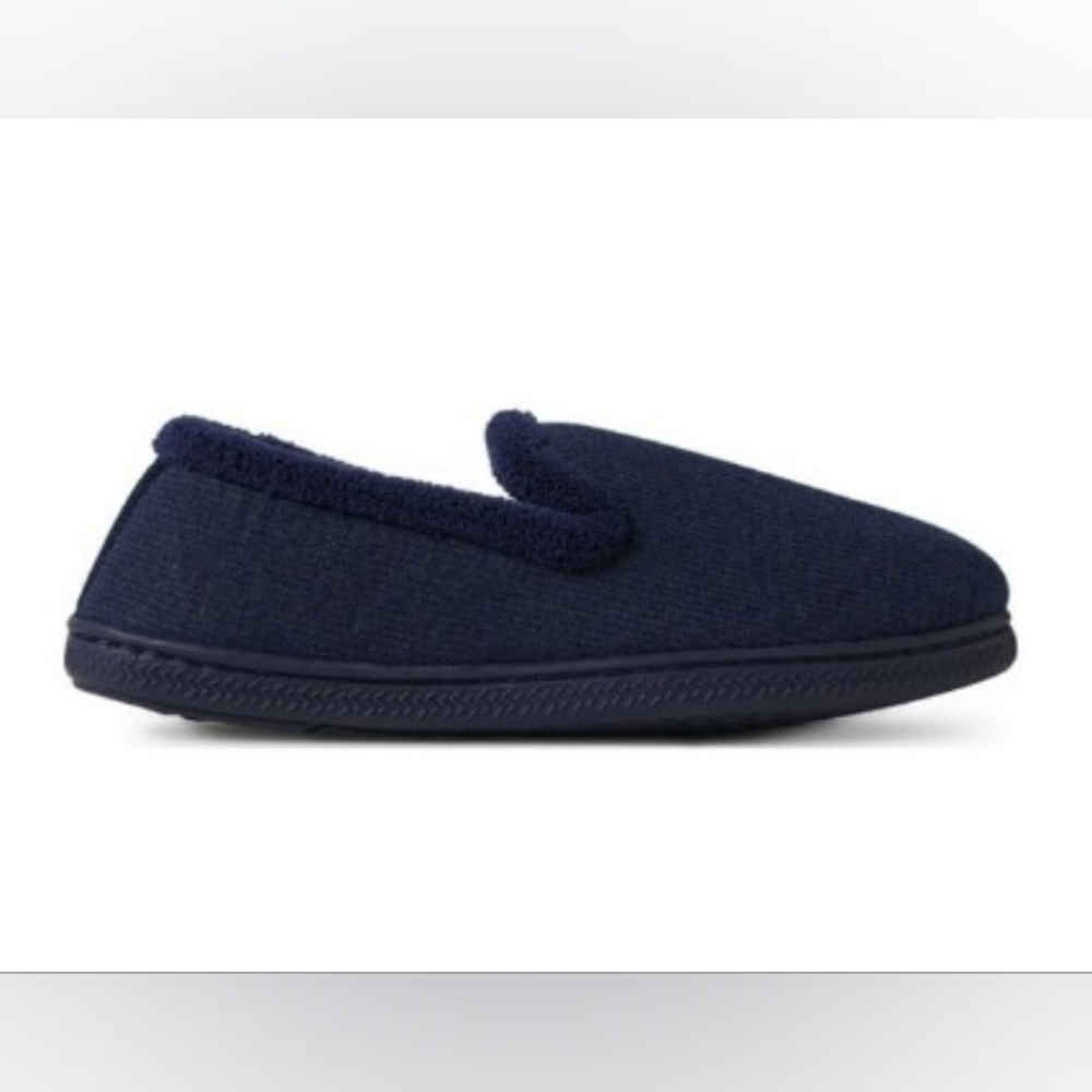 Dearfoams Cozy Comfort Women's Rib Knit Closed Back Slippers